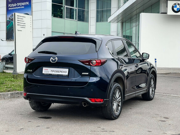 2018 Mazda CX-5 II, синий, 2409000 рублей - вид 4
