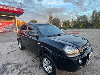 2008 Hyundai Tucson I, чёрный, 700000 рублей, вид 4