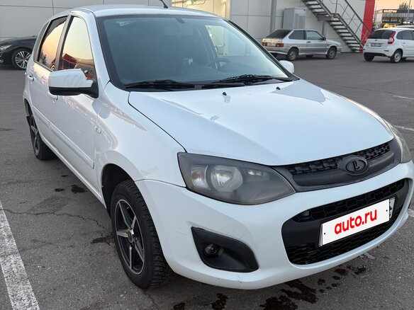 2013 Lada (ВАЗ) Kalina II, белый, 395000 рублей - вид 2