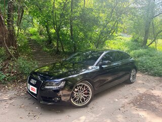 2009 Audi A5 I (8T), чёрный, 1470000 рублей, вид 4
