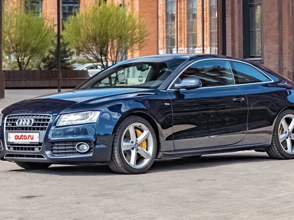 2009 Audi A5 I (8T), синий, 1600000 рублей - вид 20