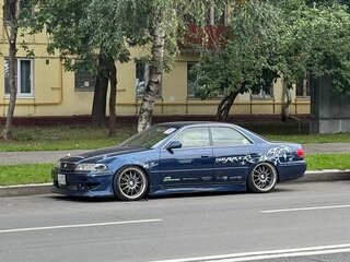 1996 Toyota Mark II VIII (X100), синий, 1250000 рублей, вид 5