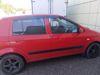 2008 Hyundai Getz I Рестайлинг, красный, 400000 рублей, вид 4
