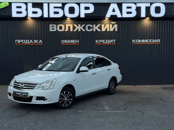 2013 Nissan Almera III (G15), белый, 799000 рублей