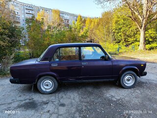2003 Lada (ВАЗ) 2107, фиолетовый, 175000 рублей, вид 2