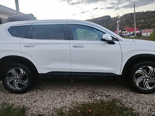 2020 Hyundai Santa Fe IV Рестайлинг, белый, 3250000 рублей, вид 4