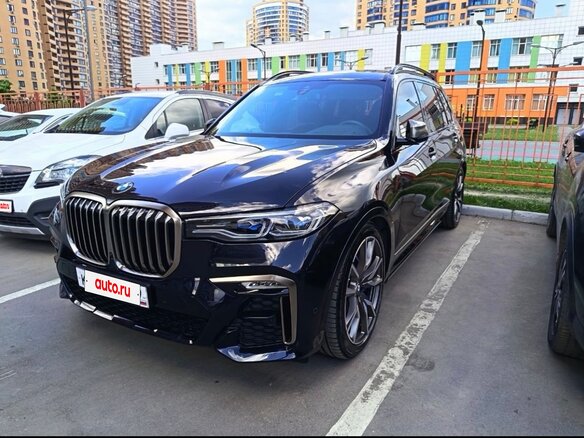 2020 BMW X7 M50d I (G07), чёрный - вид 2