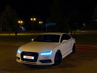 2015 Audi A7 I (4G) Рестайлинг, белый, 2499000 рублей, вид 2