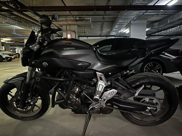 2015 Yamaha MT-07 (FZ-07), серый, 639000 рублей - вид 10