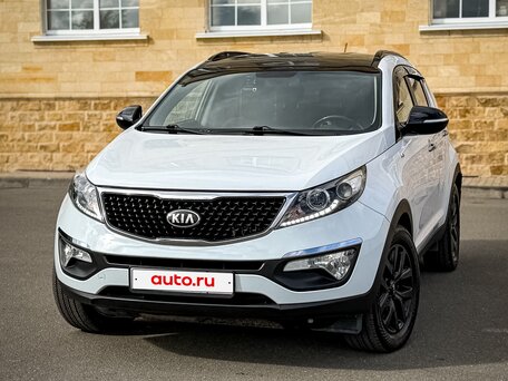 2014 Kia Sportage III Рестайлинг, белый, 1520000 рублей, вид 1