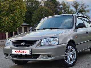 2007 Hyundai Accent ТагАЗ II, бежевый, 450000 рублей, вид 1