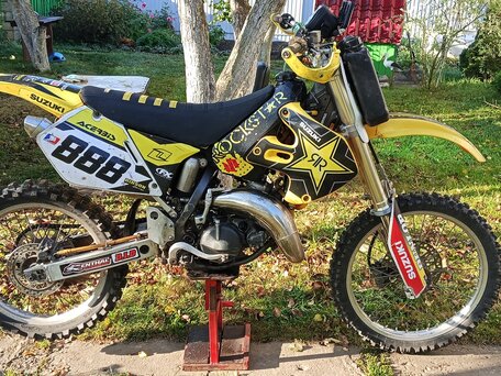 2000 Suzuki RM 125, жёлтый, 185000 рублей, вид 1