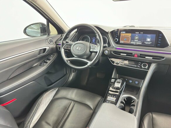 2020 Hyundai Sonata VIII (DN8), серый, 1800000 рублей - вид 12