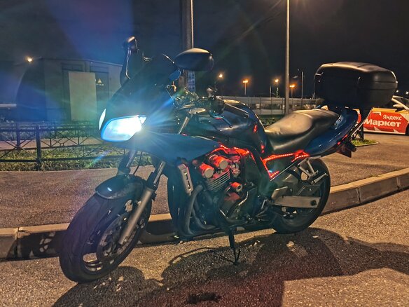 2000 Yamaha FZS600 Fazer, синий, 270000 рублей - вид 5