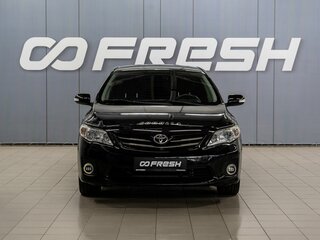 2013 Toyota Corolla X (E140, E150) Рестайлинг, чёрный, 1299000 рублей, вид 3