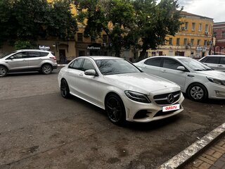 2018 Mercedes-Benz C-Класс 200 IV (W205) Рестайлинг, белый, 3500000 рублей, вид 1