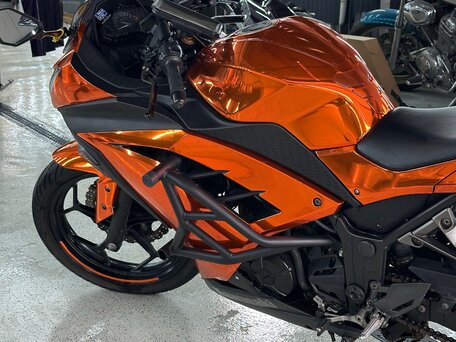 2013 Kawasaki Ninja 300, оранжевый, 450000 рублей, вид 5