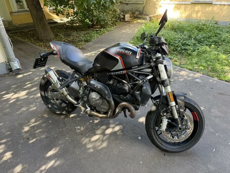 2020 Ducati Monster 821, чёрный, 920000 рублей, вид 1