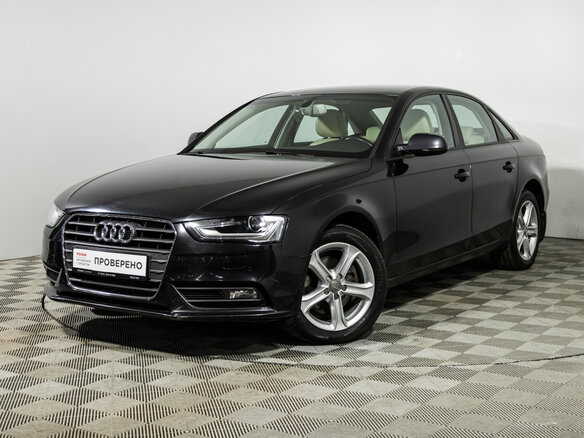2014 Audi A4 IV (B8) Рестайлинг, чёрный, 1930500 рублей