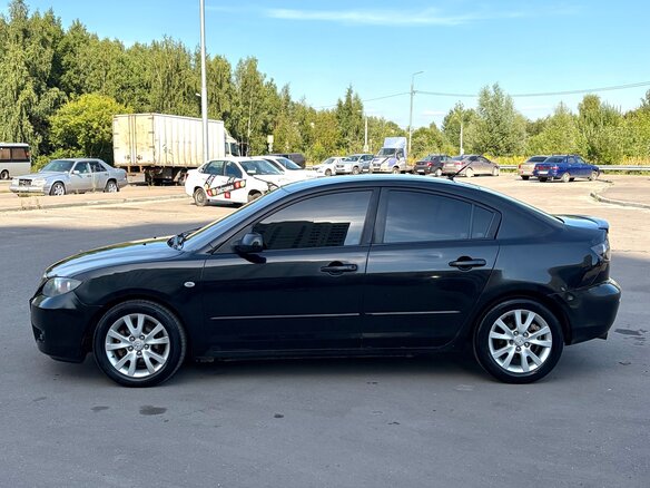 2007 Mazda 3 I (BK) Рестайлинг, чёрный, 510000 рублей - вид 4