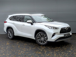 2025 Toyota Highlander IV (XU70), белый, 5200000 рублей, вид 3