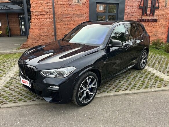 2020 BMW X5 30d IV (G05/G18), чёрный, 8000000 рублей