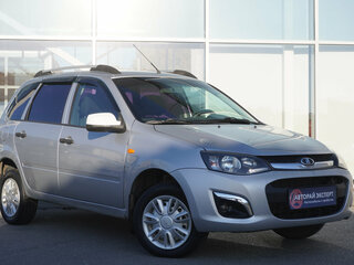 2014 Lada (ВАЗ) Kalina II, серебристый, 428000 рублей, вид 3