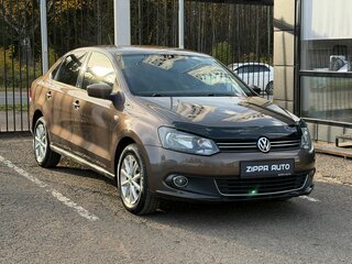 2015 Volkswagen Polo V, коричневый, 849000 рублей, вид 1