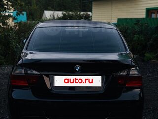 2008 BMW 3 серии 325i V (E90/E91/E92/E93), чёрный, 1200000 рублей, вид 4
