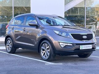 2014 Kia Sportage III Рестайлинг, коричневый, 1490000 рублей, вид 3
