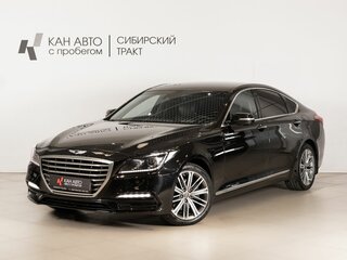 2018 Genesis G80 I, чёрный, 2150000 рублей, вид 1