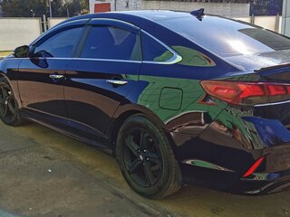 2018 Hyundai Sonata VII (LF) Рестайлинг, чёрный, 1790000 рублей, вид 4