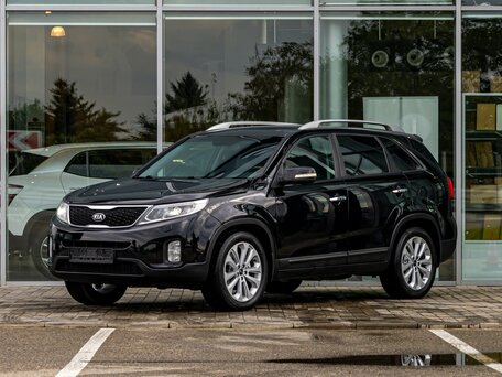 2014 Kia Sorento II Рестайлинг, чёрный, 1795000 рублей, вид 1