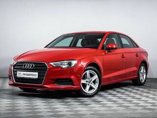 2016 Audi A3 III (8V) Рестайлинг, красный, 1938000 рублей, вид 1