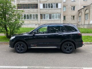 2010 Hyundai Santa Fe II, чёрный, 1200000 рублей, вид 4