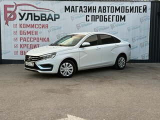 2024 Lada (ВАЗ) Vesta I Рестайлинг (NG), белый, 1375000 рублей, вид 3