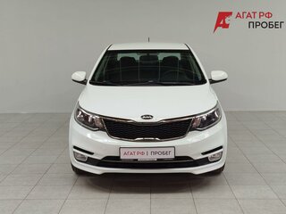 2016 Kia Rio III Рестайлинг, белый, 1090000 рублей, вид 2