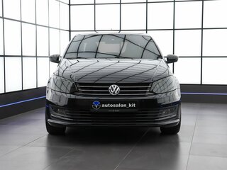 2018 Volkswagen Polo V Рестайлинг, чёрный, 1630000 рублей, вид 2