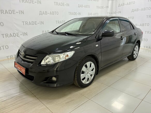 2008 Toyota Corolla X (E140, E150), чёрный