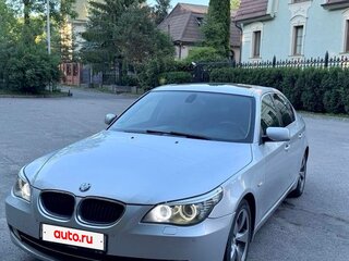 2008 BMW 5 серии 520i V (E60/E61) Рестайлинг, серебристый, 825000 рублей, вид 5