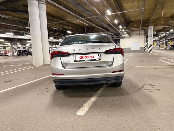 2020 Skoda Rapid II, серый, 1710000 рублей - вид 4