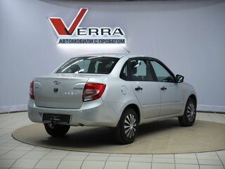 2017 Lada (ВАЗ) Granta I, серебристый, 410000 рублей, вид 5