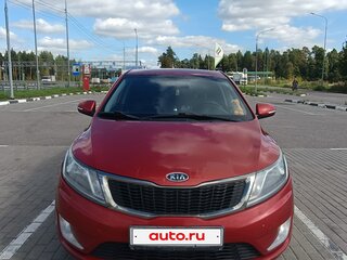 2012 Kia Rio 4-speed III, красный, 750000 рублей, вид 2