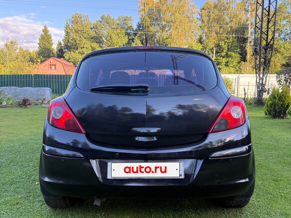 2007 Opel Corsa D, чёрный, 415000 рублей - вид 2