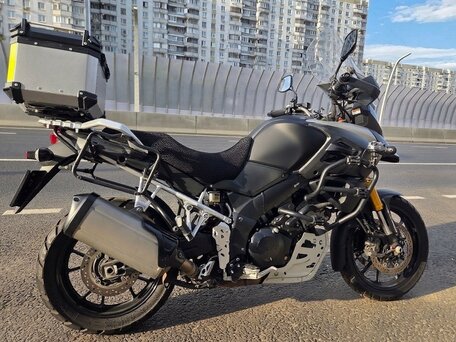 2014 Suzuki V-Strom 1000, чёрный, 600000 рублей, вид 1