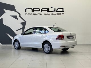 2019 Volkswagen Polo V Рестайлинг, белый, 1359900 рублей, вид 4