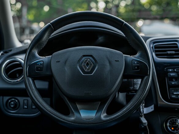 2015 Renault Sandero II, синий - вид 5
