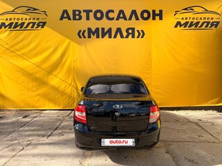 2012 Lada (ВАЗ) Granta I, чёрный, 210000 рублей, вид 4
