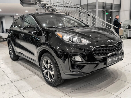 2020 Kia Sportage IV Рестайлинг, чёрный, 2480000 рублей, вид 3