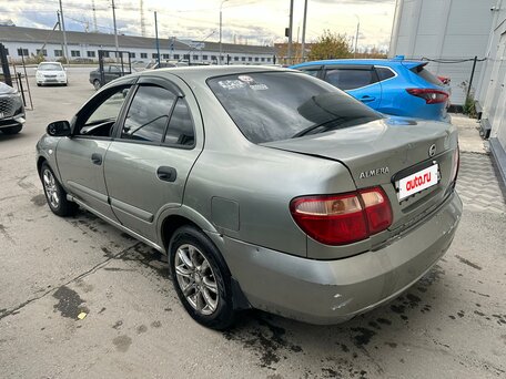 2006 Nissan Almera II (N16) Рестайлинг, зелёный, 265000 рублей, вид 3
